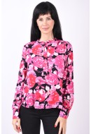 Bluza Dama Selected Slfkatrina Black Fuchsia